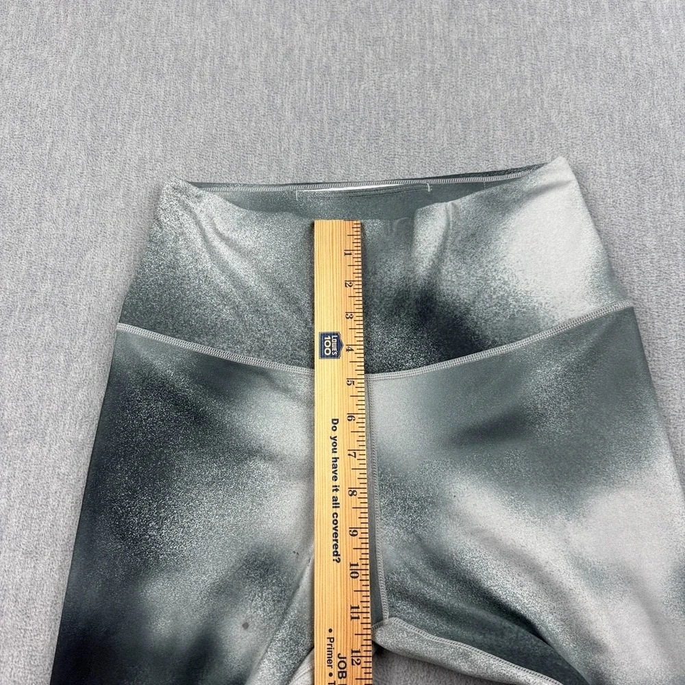 Nike One‎ Women Leggings Medium Gray Dri Fit Printed High-Rise Training Athletic